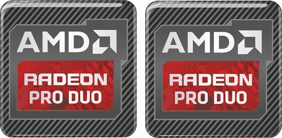 Picture of AMD Radeon Pro Duo Gel Badges