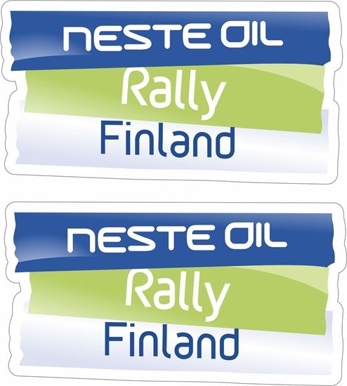 Picture of Neste Oil Rally Finland Decals / Stickers