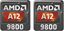 Picture of AMD AA12 9800 Gel Badges