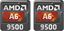 Picture of AMD A6 9500 Gel Badges