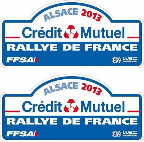 Picture of Rallye De France Decals / Stickers