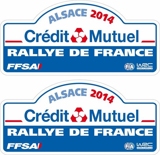 Picture of Rallye De France Decals / Stickers