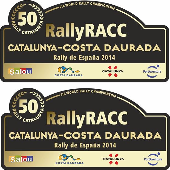 Picture of Rally RACC Catalunya - Costa Daurada Decals / Stickers