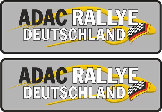 Picture of Adac Rallye Deutschland Decals / Stickers