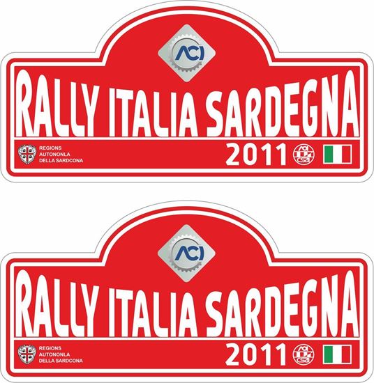 Picture of Rally Italia Sardegna Decals / Stickers