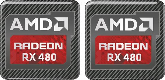 Picture of AMD Radeon RX 480 Gel Badges