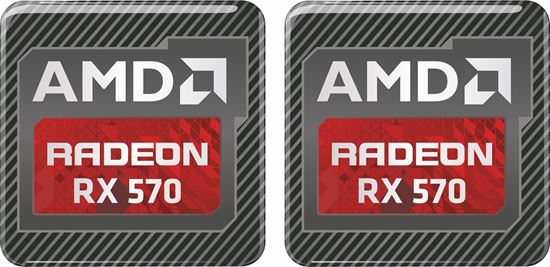 Picture of AMD Radeon RX 570 Gel Badges