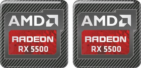 Picture of AMD Radeon RX 5500 Gel Badges