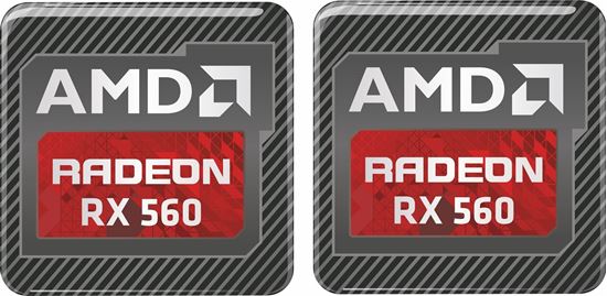 Picture of AMD Radeon RX 560 Gel Badges