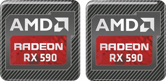 Picture of AMD Radeon RX 590 Gel Badges