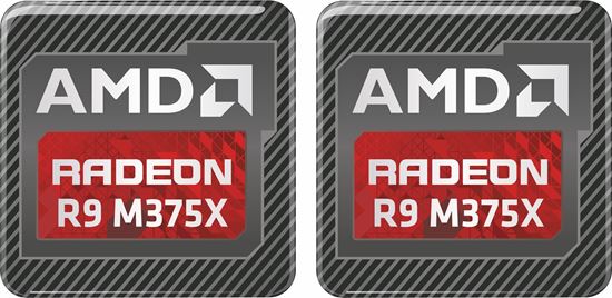 Picture of AMD Radeon R9 M375X Gel Badges