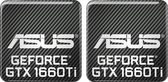 Picture of Asus Geforce GTX 1660Ti Gel Badges