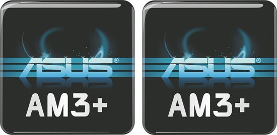 Picture of Asus AM3+ Gel Badges