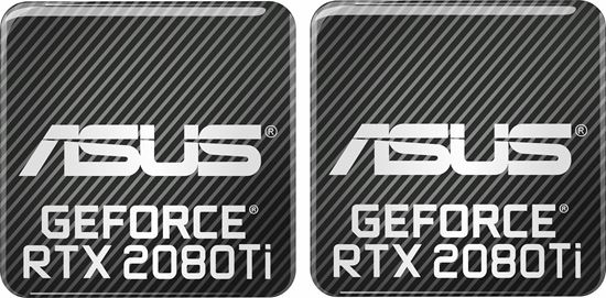 Picture of Asus Geforce RTX 2080Ti Gel Badges