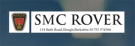 Picture of SMC Rover - Berkshire Dealer rear glass Sticker