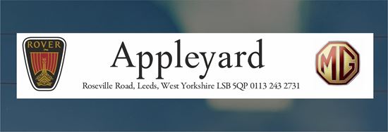 Picture of Appleyard - Leeds Dealer rear glass Sticker