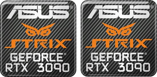 Picture of Asus Strix Geforce 3090 Gel Badges