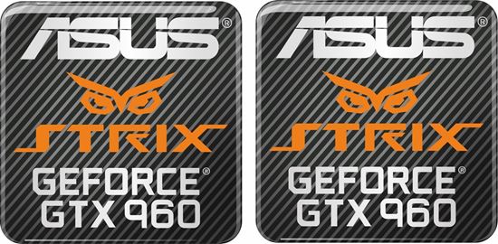 Picture of Asus Strix Geforce GTX 960 Gel Badges