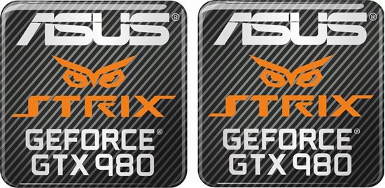 Picture of Asus Strix Geforce GTX 980 Gel Badges