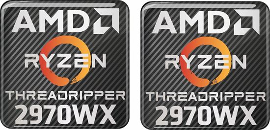 Picture of AMD Ryzen Threadripper 2970WX Gel Badges