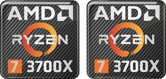 Picture of AMD Ryzen 7 3700X Gel Badges