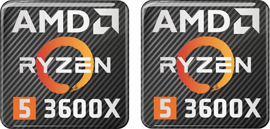 Picture of AMD Ryzen 5 3600X Gel Badges