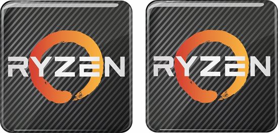Picture of AMD Ryzen Gel Badges