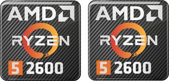 Picture of AMD Ryzen 5 2600 Gel Badges
