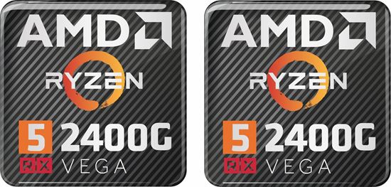 Picture of AMD Ryzen 5 2400G RX Vega Gel Badges