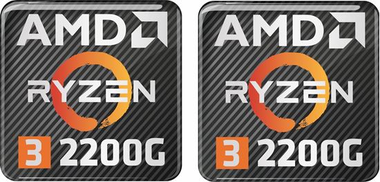 Picture of AMD Ryzen 3 2200G Gel Badges