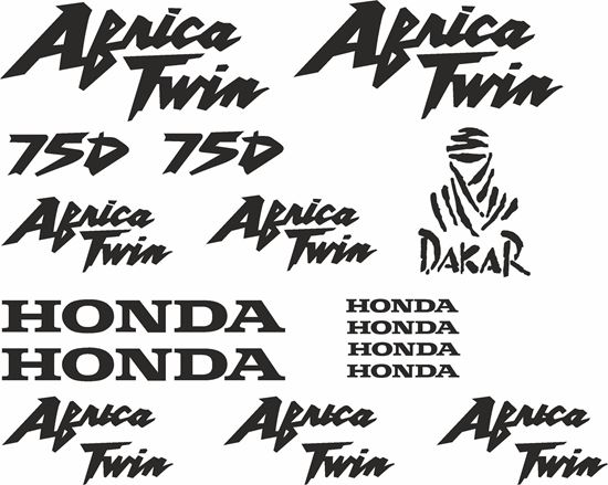 Picture of Honda African Twin 750 Decals / Stickers kit