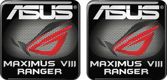 Picture of Asus Maximus VIII Ranger Gel Badges