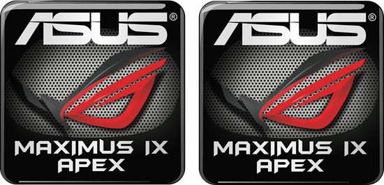 Picture of Asus Maximus IX Apex Gel Badges