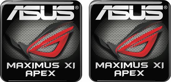 Picture of Asus Maximus XI Apex Gel Badges