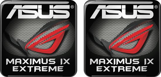 Picture of Asus Maximus IX Extreme Gel Badges