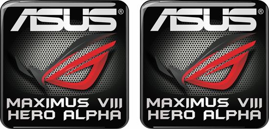 Picture of Asus Maximus VIII Alpha Gel Badges