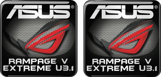 Picture of Asus Rampage V Extreme U3.1 Gel Badges