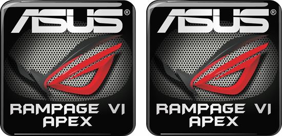 Picture of Asus Rampage VI Apex Gel Badges