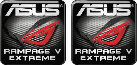 Picture of Asus Rampage V Extreme Gel Badges