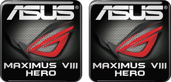 Picture of Asus Maximus VIII Hero Gel Badges