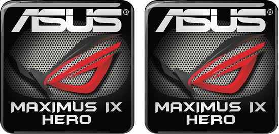 Picture of Asus Maximus IX Hero Gel Badges