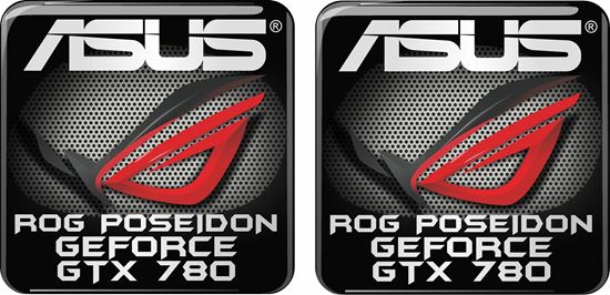 Picture of Asus Rog Poseidon Geforce GTX 780 Gel Badges