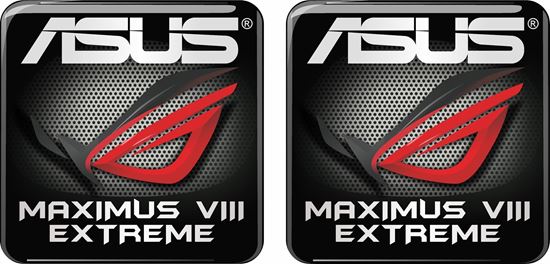 Picture of Asus Maximus VIII Extreme Gel Badges