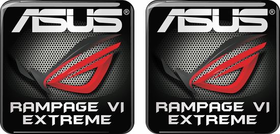 Picture of Asus Rampage VI Extreme Gel Badges