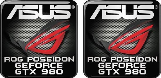 Picture of Asus Rog Poseidon Geforce GTX 980 Gel Badges