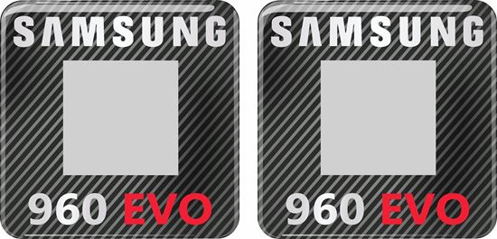 Picture of Samsung 960 Evo Gel Badges