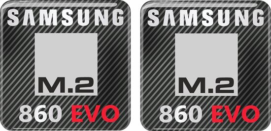 Picture of Samsung 860 Evo Gel Badges