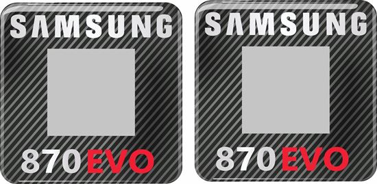 Picture of Samsung 870 EVO Gel Badges