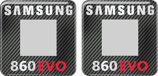 Picture of Samsung 860 Evo Gel Badges