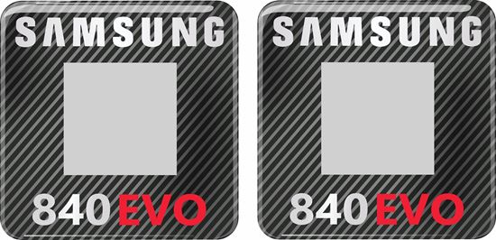 Picture of Samsung 840 Evo Gel Badges